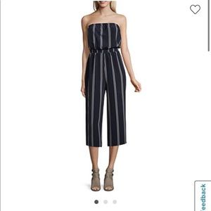 Libby Edelman Off Shoulder Culotte Jumpsuit